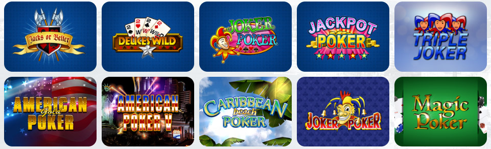 Video Poker WINZTER CASINO