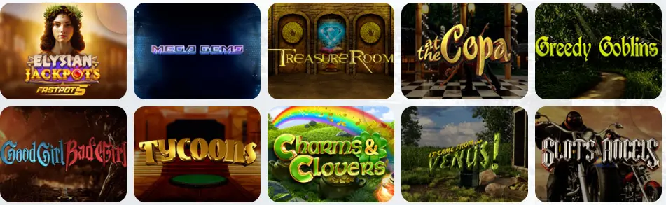 Les Jackpots au WINZTER CASINO